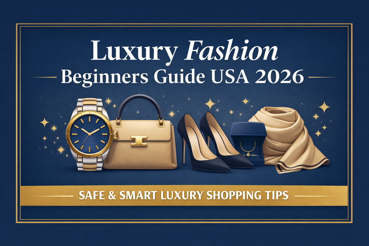 Luxury Fashion Beginners Guide USA 2026 – safe and smart luxury shopping tips for beginners in the USA